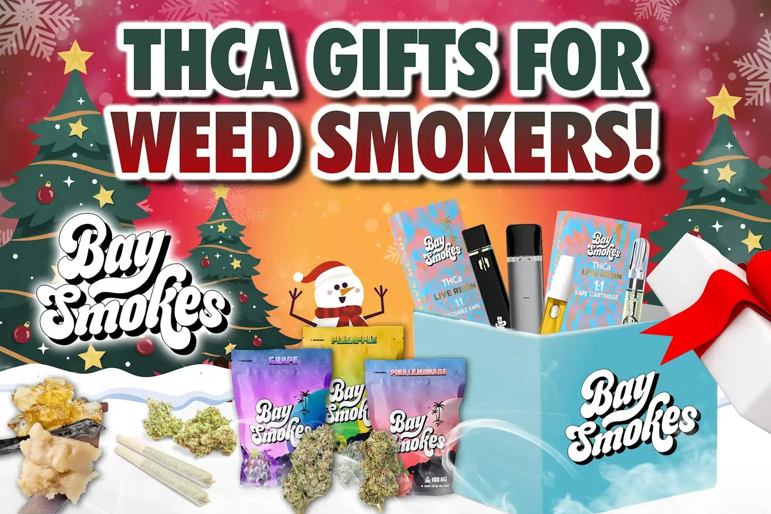 THCa Gifts for Weed Smokers! - Bay Smokes