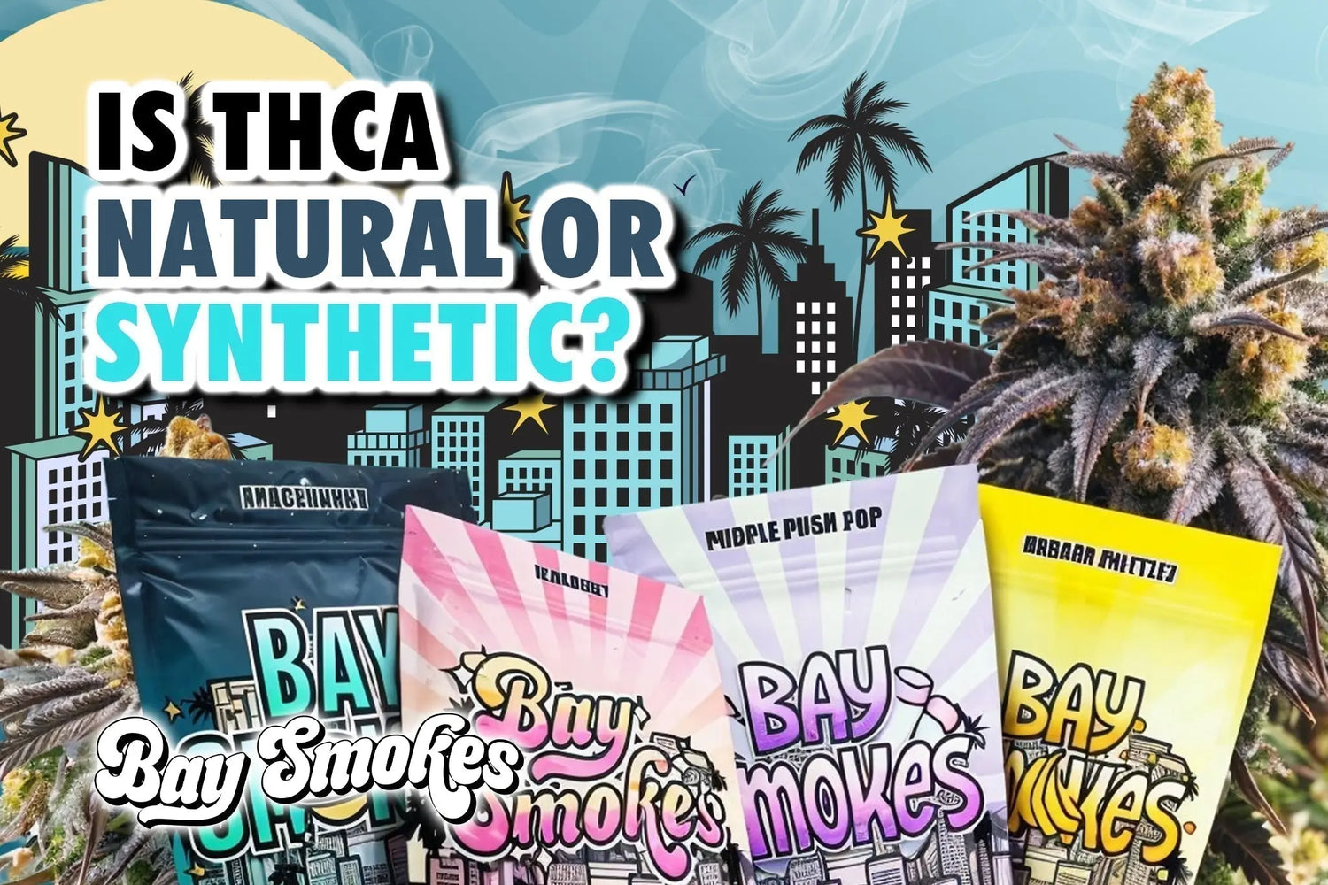 Is THCA Natural or Synthetic? - Bay Smokes