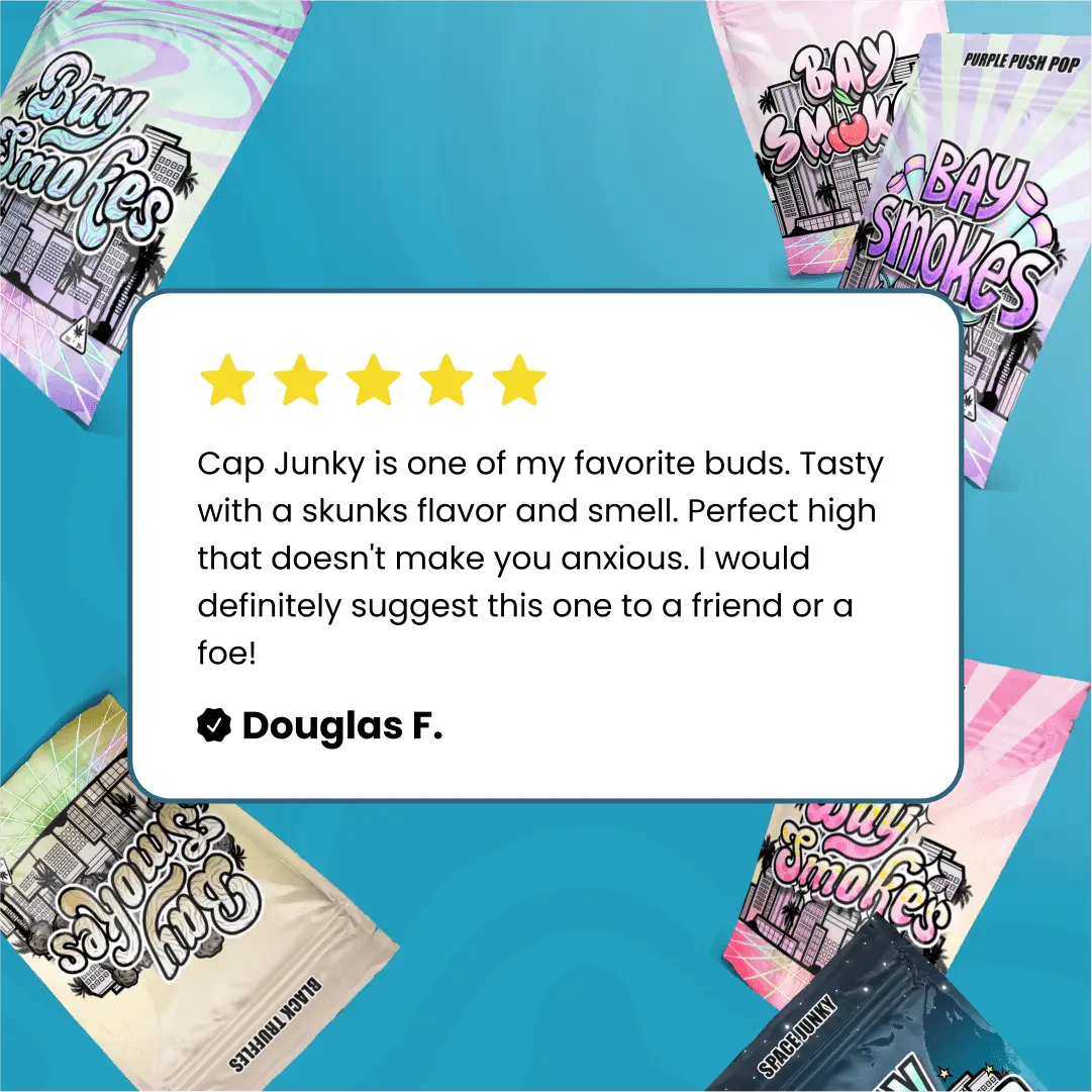 Cap Junky – THCa Flower - Bay Smokes