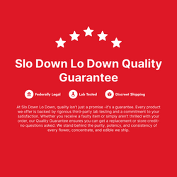 SloDown LoDown Peach Mango THC Syrup