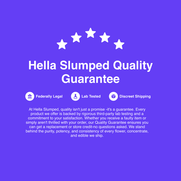 Hella Slumped – Rosin de hachís vivo con THCa