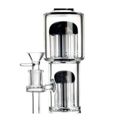 Hittn Triple Tree Perc Bent Neck Dab Rig