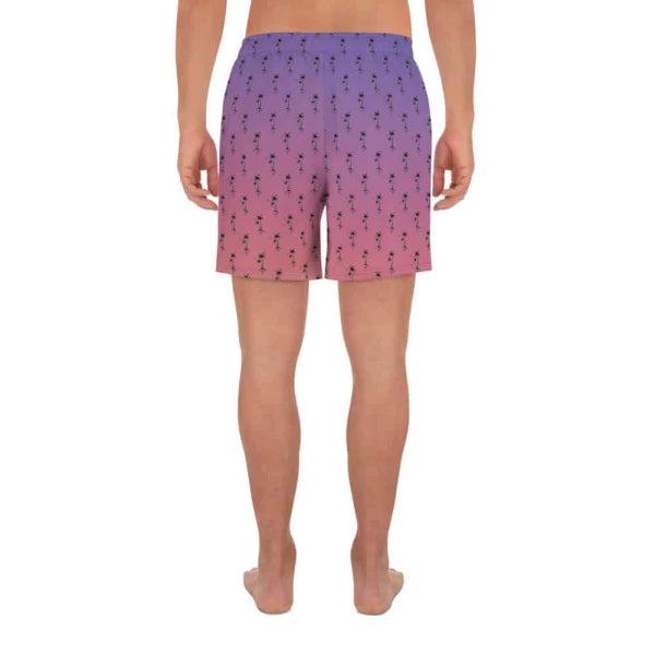 Gradient Shorts – Sunset back