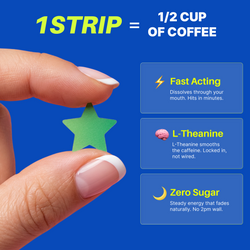 5TRIP Energía – Cafeína + L-Teanina (Menta Refrescante) Paquete de 30