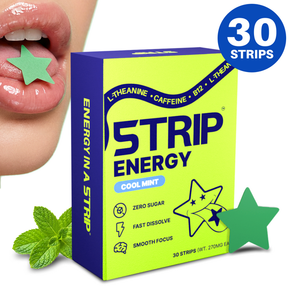 5TRIP Energía – Cafeína + L-Teanina (Menta Refrescante) Paquete de 30