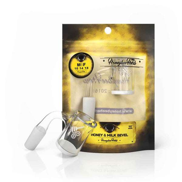 Brocha de cuarzo biselada Honey & Milk - 90° | YL
