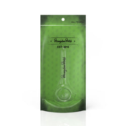 HONEYBEE HERB CLEAR GLASS HAND PIPE