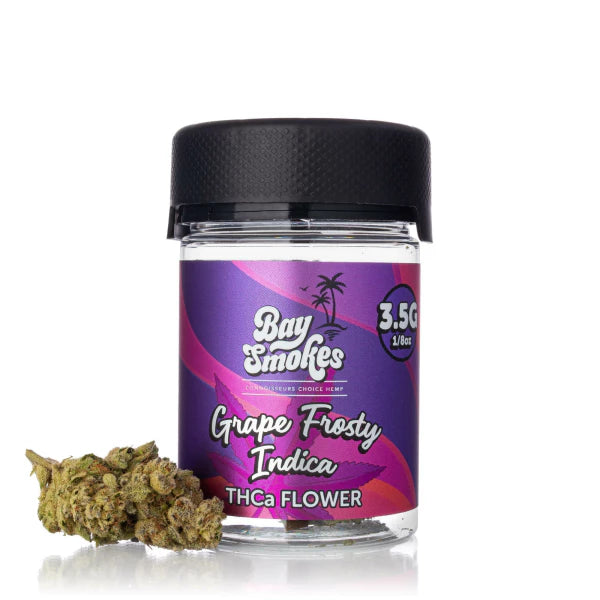 Grape Frosty – THCa Flower bottle