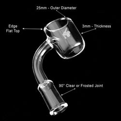 ORIGINAL QUARTZ BANGER - 90° DEGREE | YL-CLOSEOUT