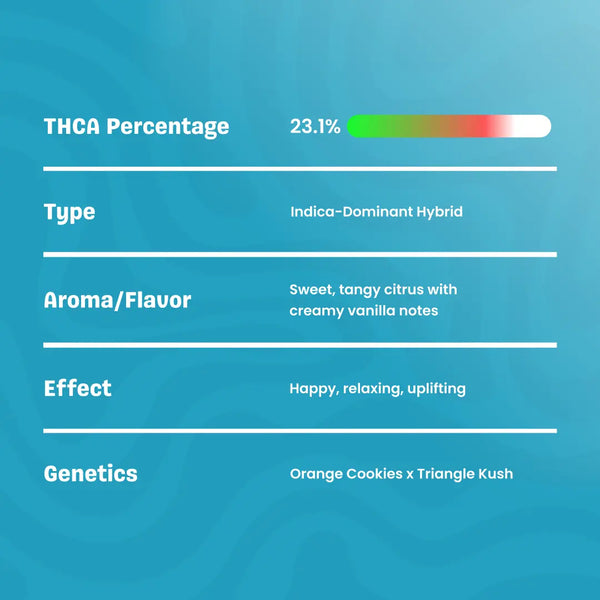 Orange Push Pop - THCa Flower - Bay Smokes