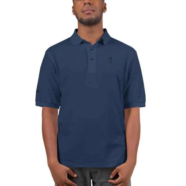 Premium Golf Polo-Navy full