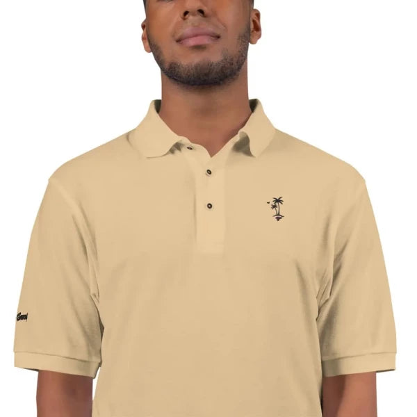 Premium Golf Polo-Stone