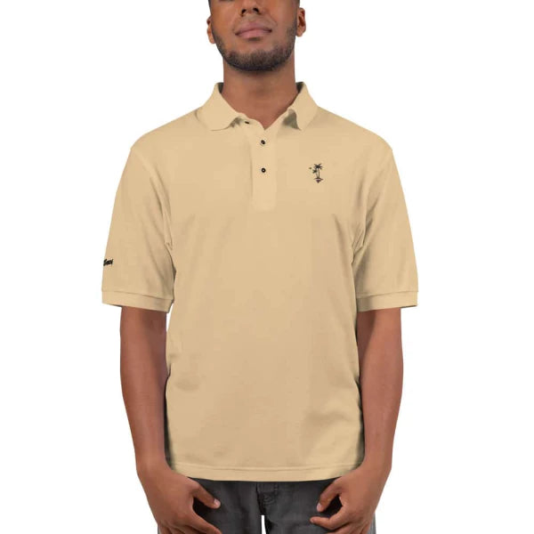 Premium Golf Polo-Stone full