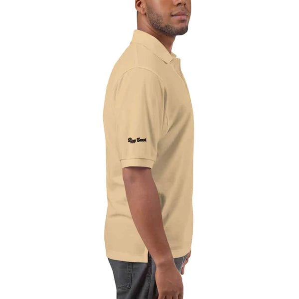 Premium Golf Polo-Stone side