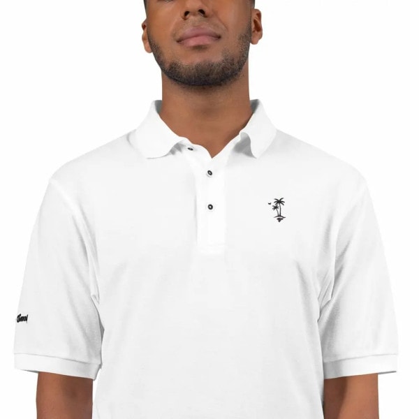 Premium Golf Polo-White