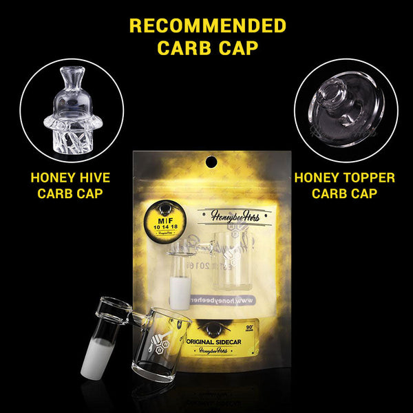 ORIGINAL SIDECAR QUARTZ BANGER - 90° DEGREE | YL-CLOSEOUT