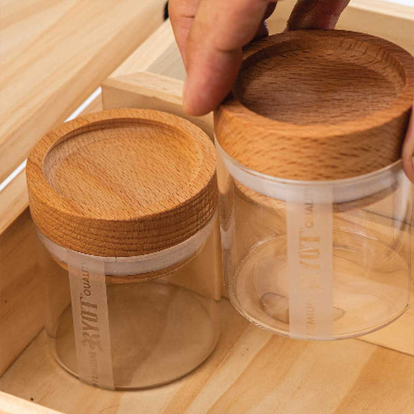 HUMIDOR WALNUT COMBO BOX (8X11)