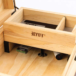 HUMIDOR WALNUT COMBO BOX (8X11)