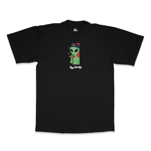 Cosmo The Alien Tee - Black