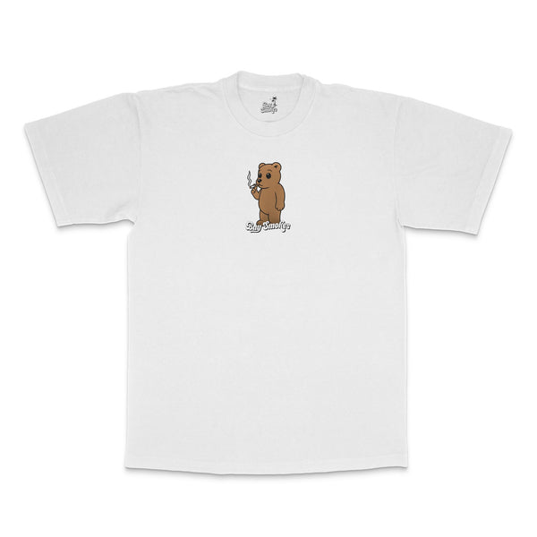 bay smokes tee white