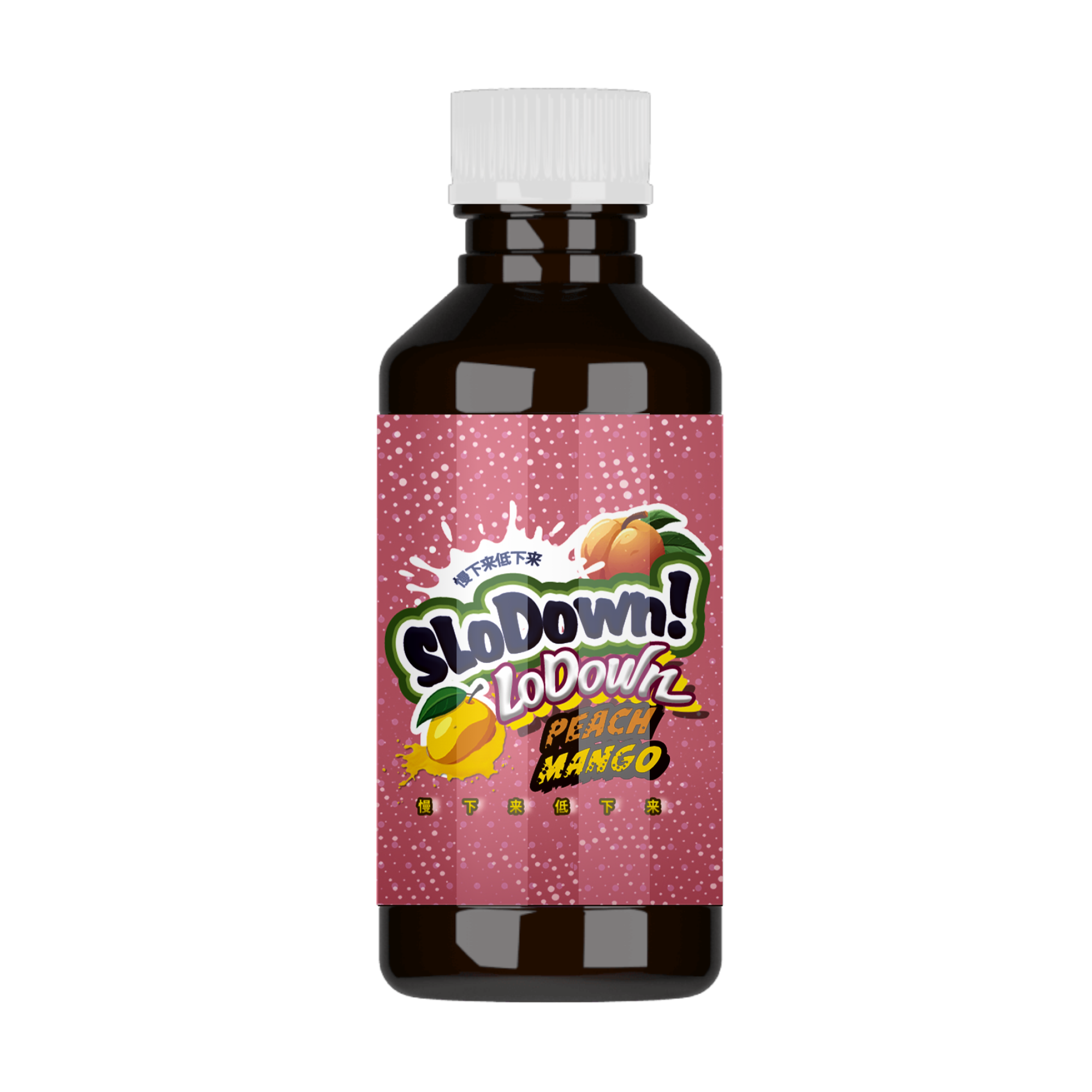 SloDown LoDown - Peach Mango THC Syrup