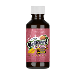 SloDown LoDown - Peach Mango THC Syrup - Bay Smokes