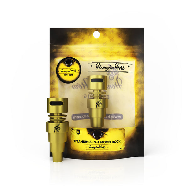 TITANIUM 6 IN 1 MOON ROCK DAB NAIL