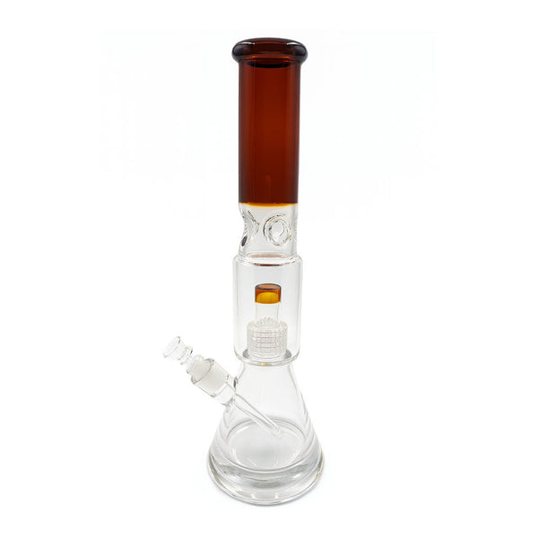 ARCTIC CYCLONE BEAKER BONG WITH MATRIX PERC & ICE PINCH