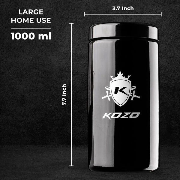 Kozo Grinders ­Glass Jars