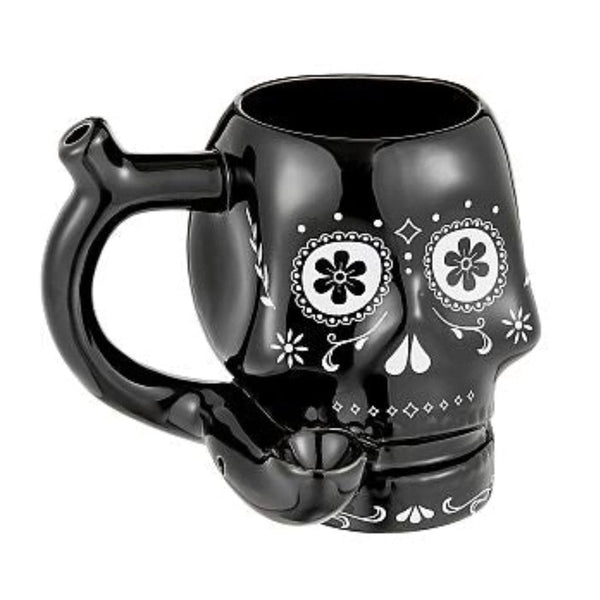 BLACK SKULL PREMIUM ROAST & TOAST PIPE MUG