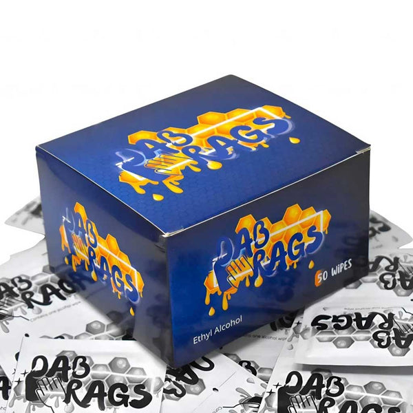 Dab Rags Ethyl Alcohol Wipes 50ct