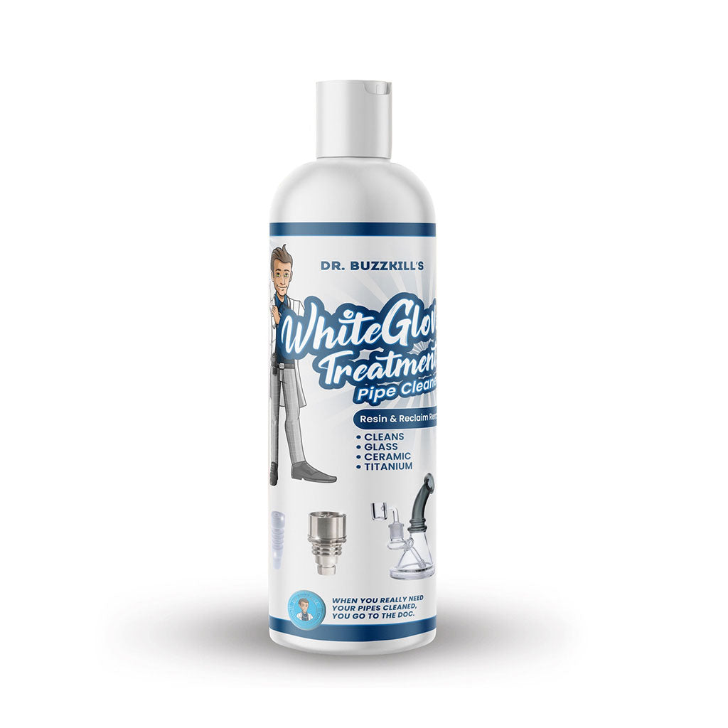 Limpiador de pipas Dr. Buzzkill's White Glove Treatment de 473 ml (16 oz)