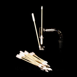 Dual-Tip Tech Swab – 50ct | Precision Cotton Swabs for Dab Rigs & Accessories