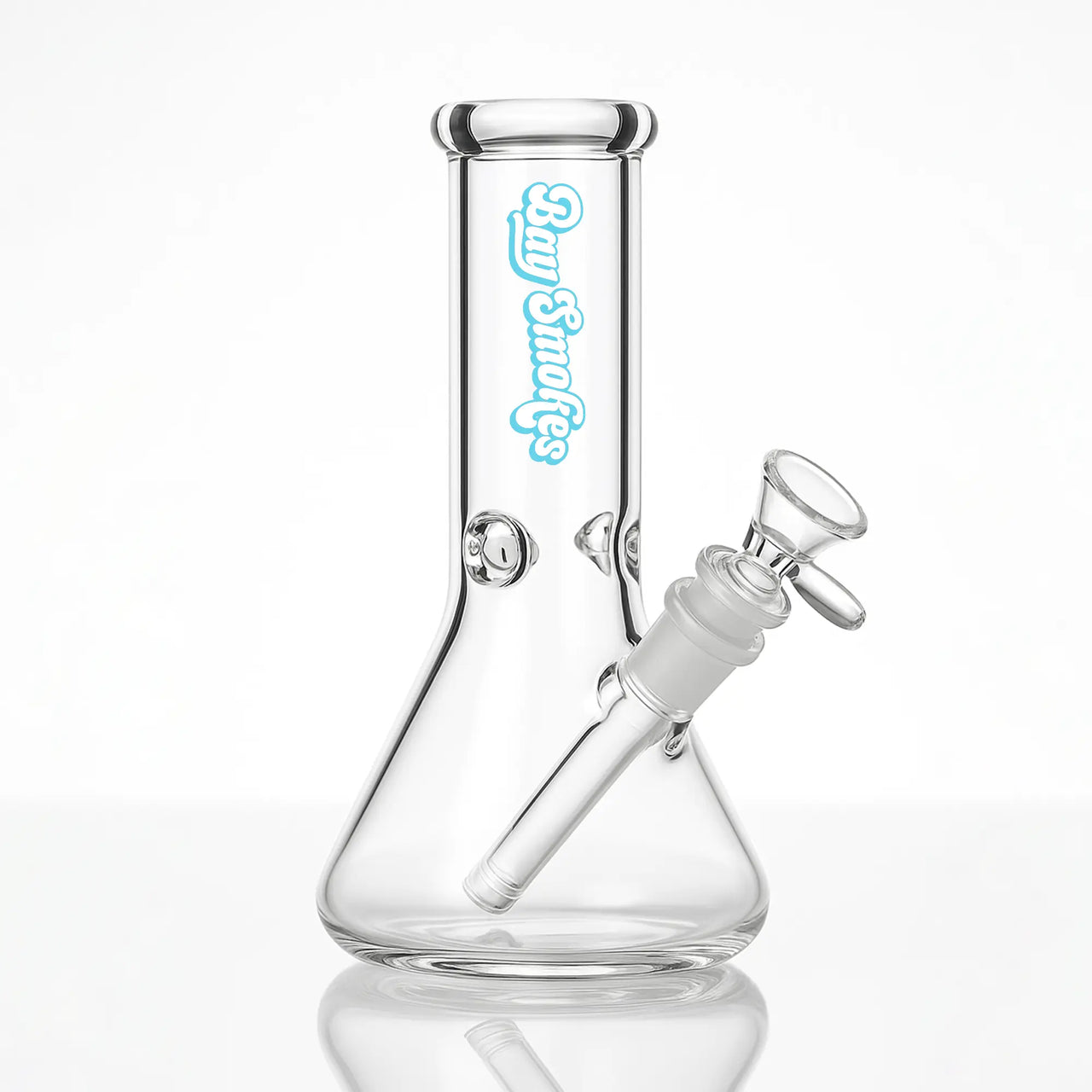 Compact bong premium glass cannabis accessory bay smokes