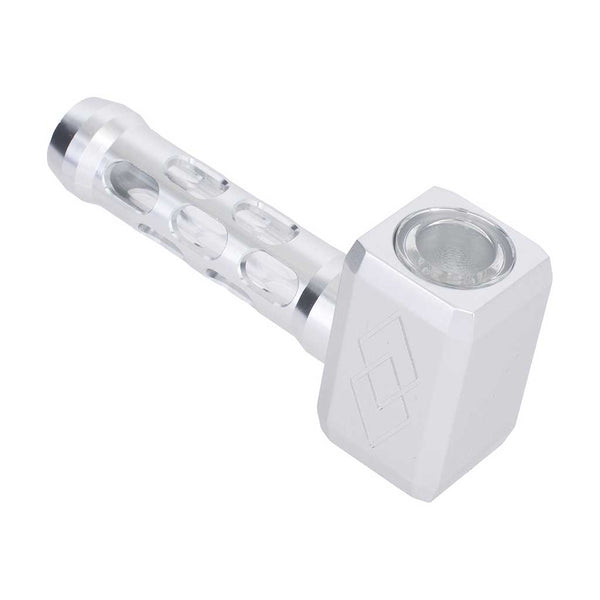 HAMMER ALUMINIUM GLASS PIPE