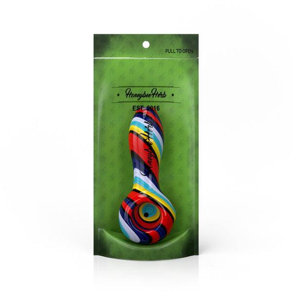 Colorburst Linework Spoon Pipe