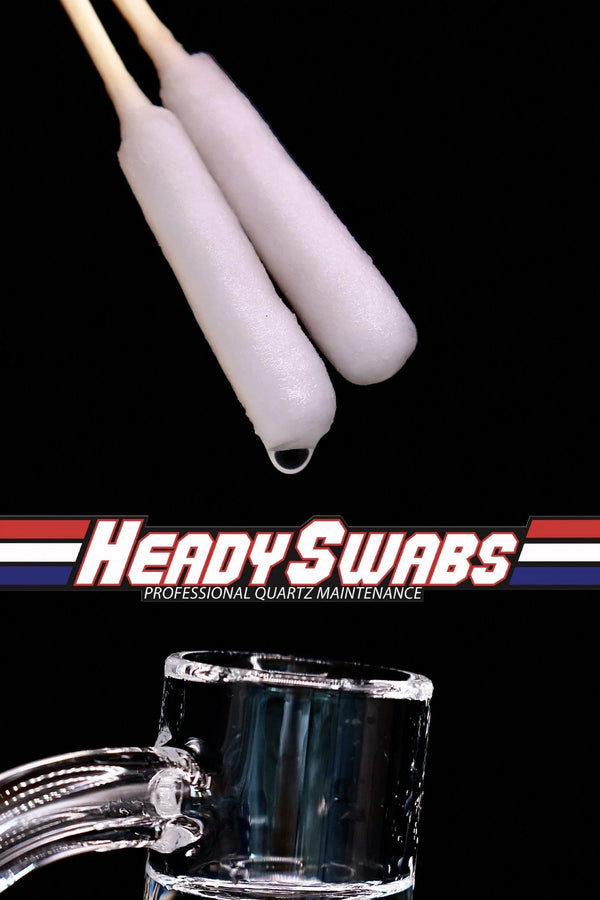 Limpiador en spray de cuarzo HEADY SWABS de 2 onzas líquidas