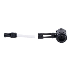 HEX CHAMBER ALUMINUM GLASS PIPE