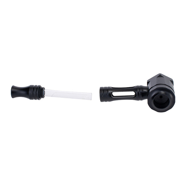 HEX CHAMBER ALUMINUM GLASS PIPE