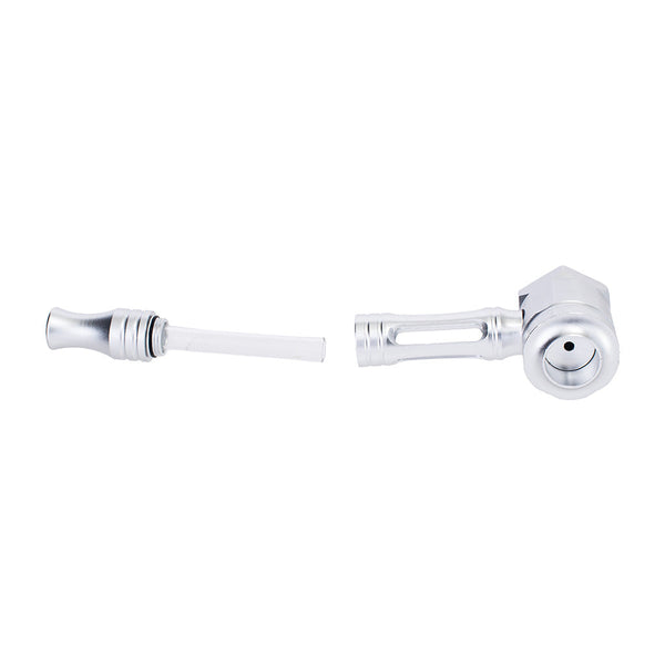 HEX CHAMBER ALUMINUM GLASS PIPE