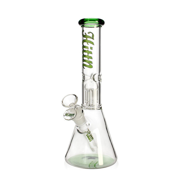HITTN 6-ARM TREE PERC BEAKER BONG WITH ICE CATCHER
