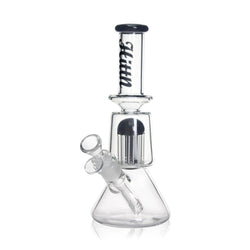 HITTN 8-ARM TREE PERC BEAKER BONG WITH SPLASH GUARD