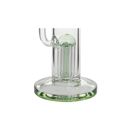 HITTN STEMLESS 8-ARM TREE PERC STRAIGHT TUBE BONG