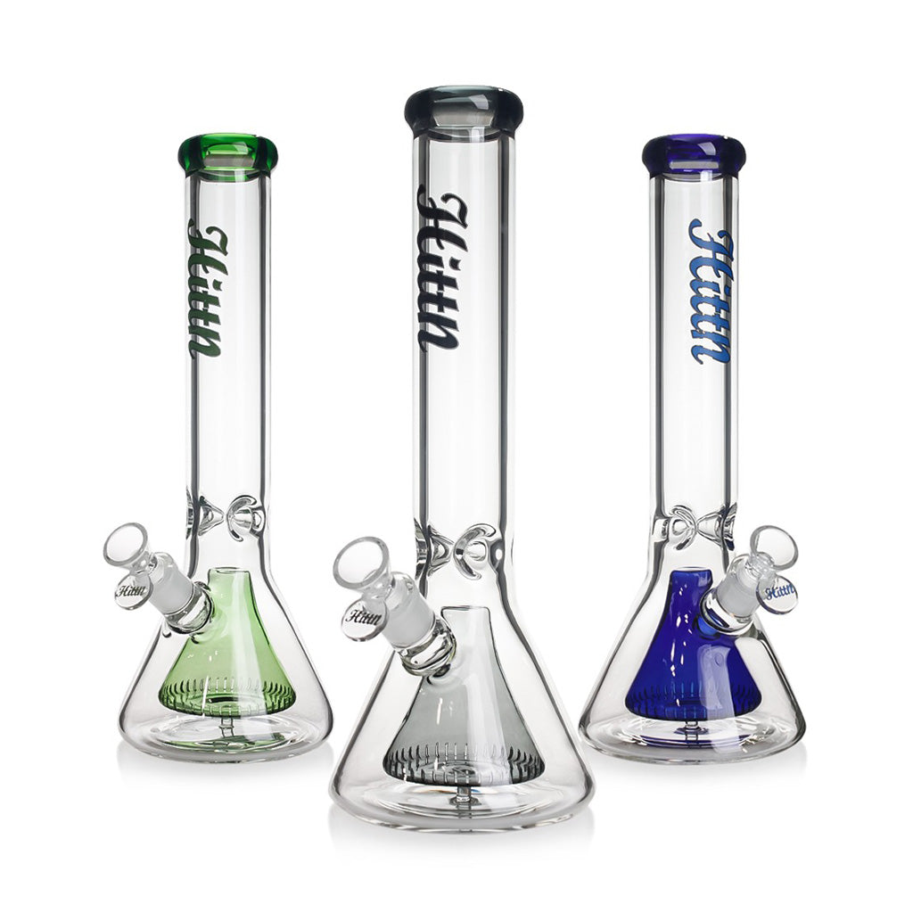 BONG HITTN BEAKER CON TUBO DESCENDENTE DIFUSO