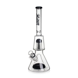 HITTN 8-ARM TREE & PYRAMID DOUBLE PERC BEAKER BONG