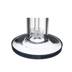 HITTN DOUBLE CHAMBER SHOWERHEAD & TREE ARM PERC STRAIGHT BONG