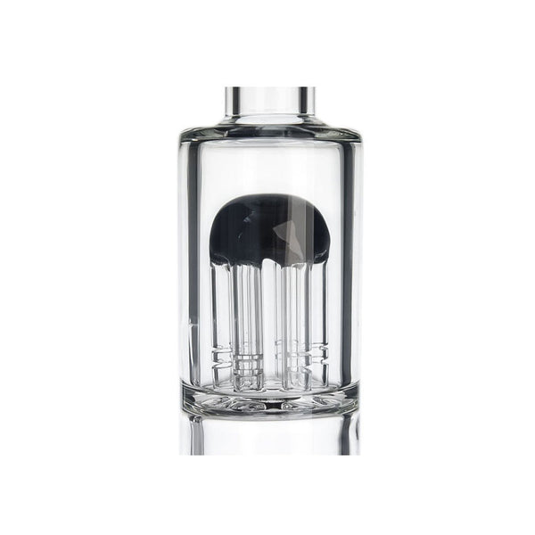HITTN DOUBLE CHAMBER SHOWERHEAD & TREE ARM PERC STRAIGHT BONG