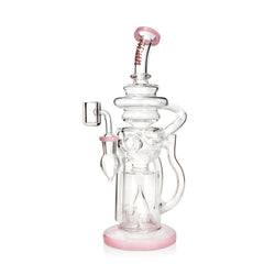 HITTN CYCLONE RECYCLER DAB RIG WITH PYRAMID PERC