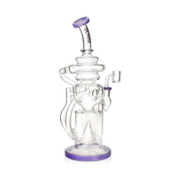 HITTN CYCLONE RECYCLER DAB RIG WITH PYRAMID PERC
