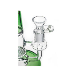 HITTN HONEYCOMB PERC STRAIGHT TUBE BONG
